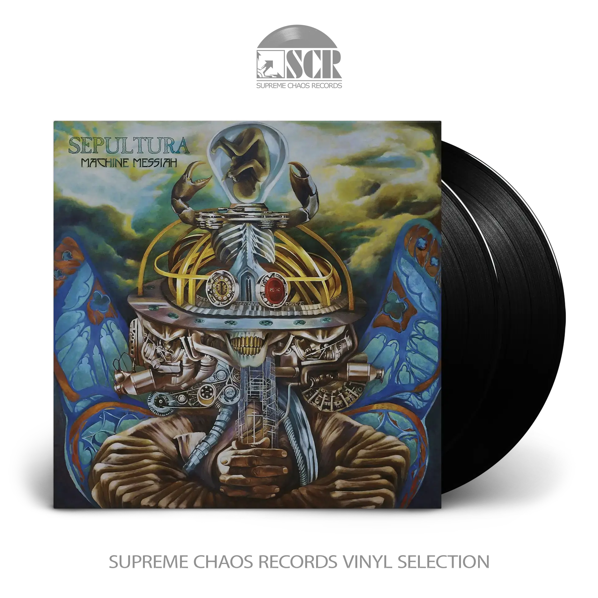 SEPULTURA · Machine Messiah (B-Stock) | BLACK 2LP (Thrash Metal Vinyl)
