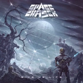 SPACE CHASER · Give Us Life | BLACK LP (Thrash Metal/Heavy Metal Vinyl) · Bild 1
