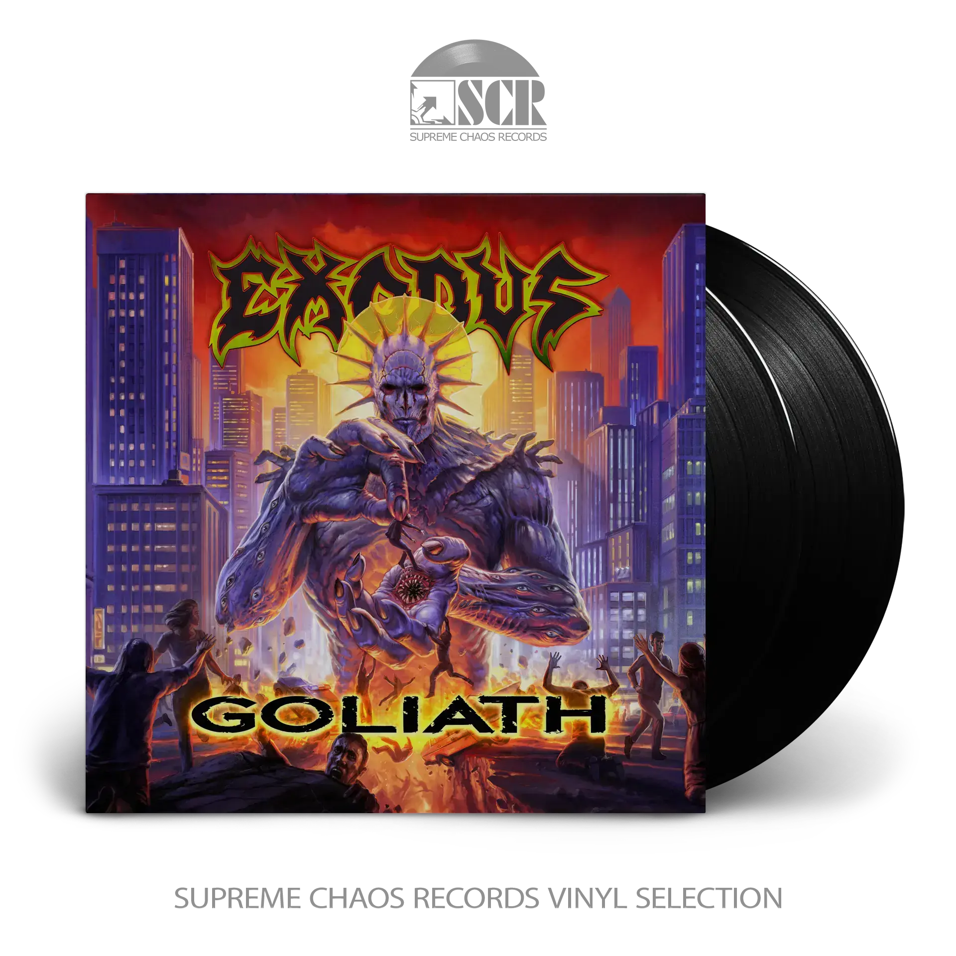 EXODUS · Goliath | BLACK 2LP (Thrash Metal Vinyl)