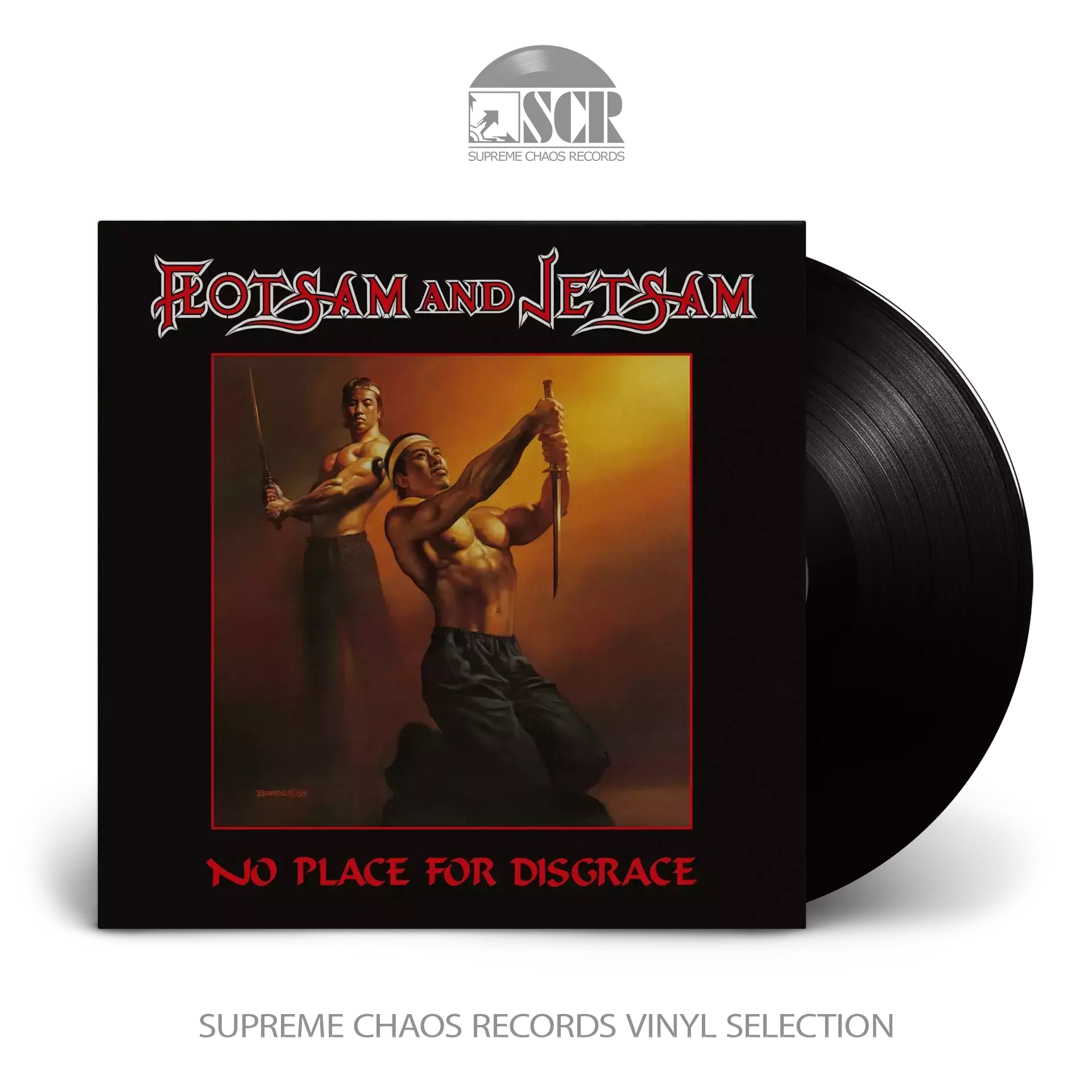 FLOTSAM AND JETSAM - No Place For Disgrace · BLACK LP FLOTSAM AND JETSAM - No Place For Disgrace · BLACK LP (Thrash Metal Vinyl)
