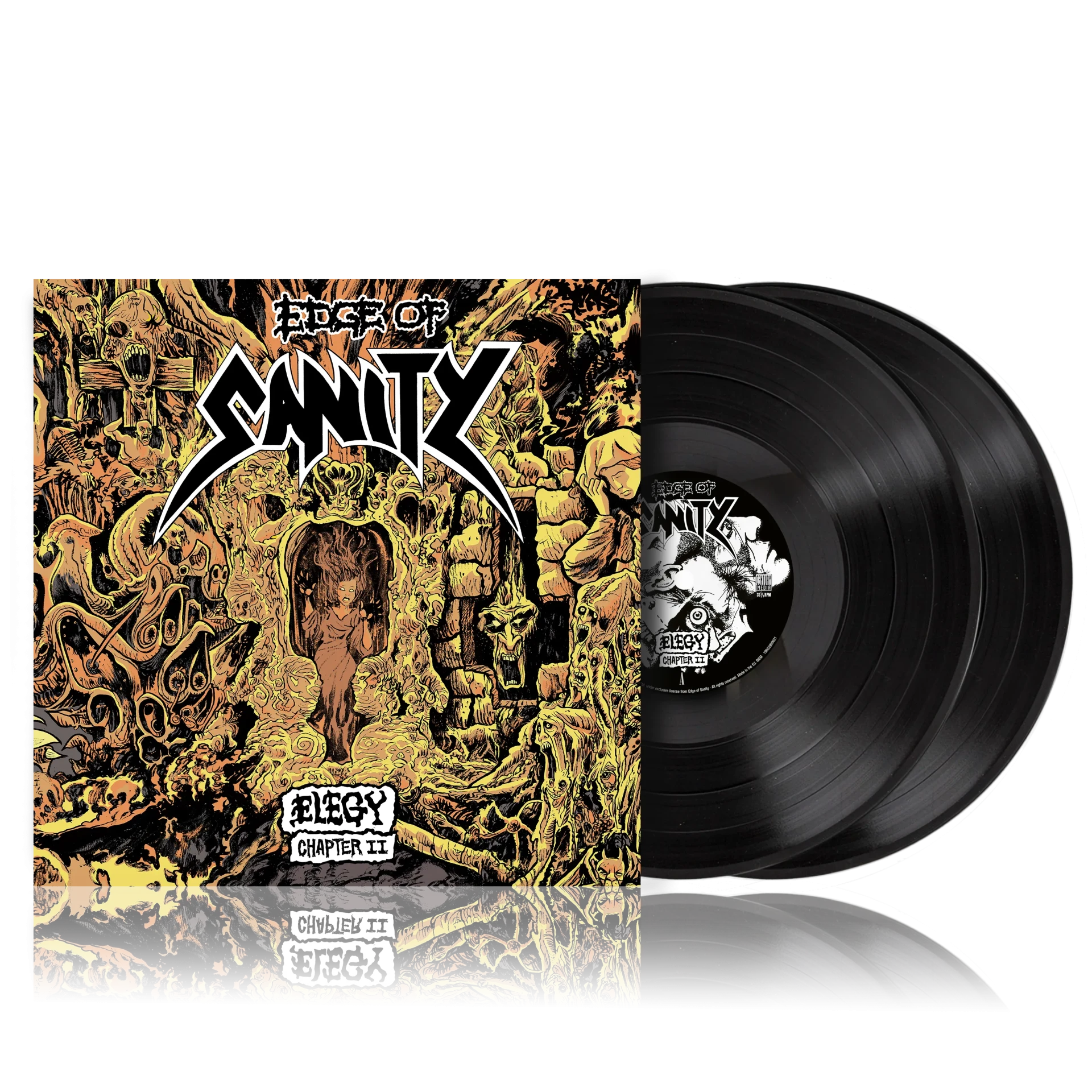 EDGE OF SANITY · Elegy - Chapter II (Demos Comp.) | BLACK 2LP (Melodic Death Metal Vinyl) · Bild 3