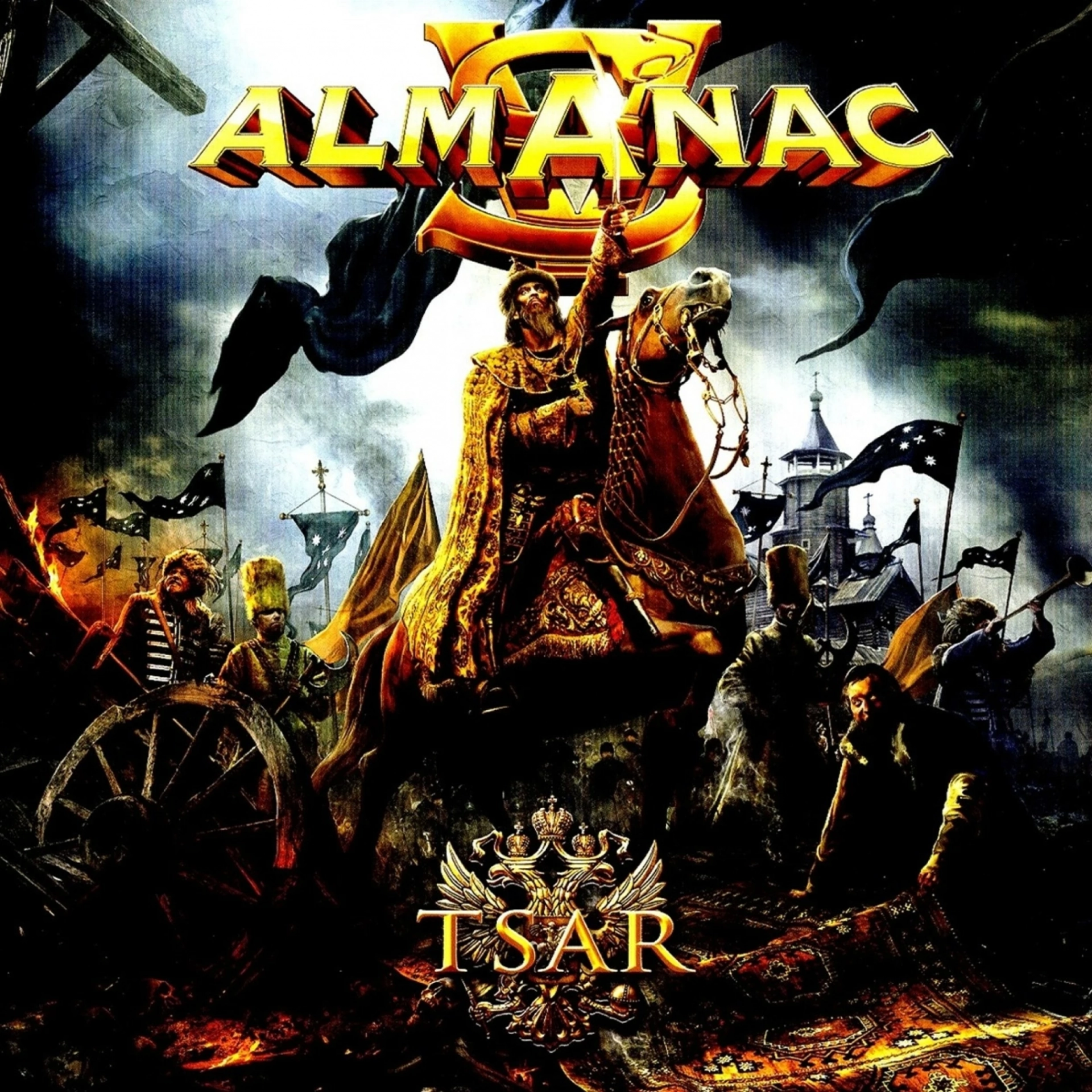 ALMANAC · Tsar | BLACK DLP (Heavy Metal Vinyl) · Bild 1