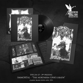 IMMORTAL · The Northern Upir's Death | BLACK LP (Black Metal Vinyl) · Bild 2