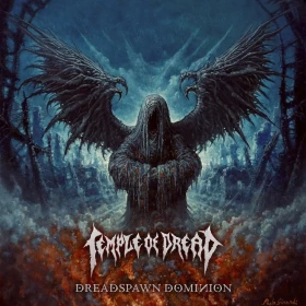 TEMPLE OF DREAD · Dreadspawn Dominion | RED SPLATTER LP (Death Metal Vinyl) · Bild 1