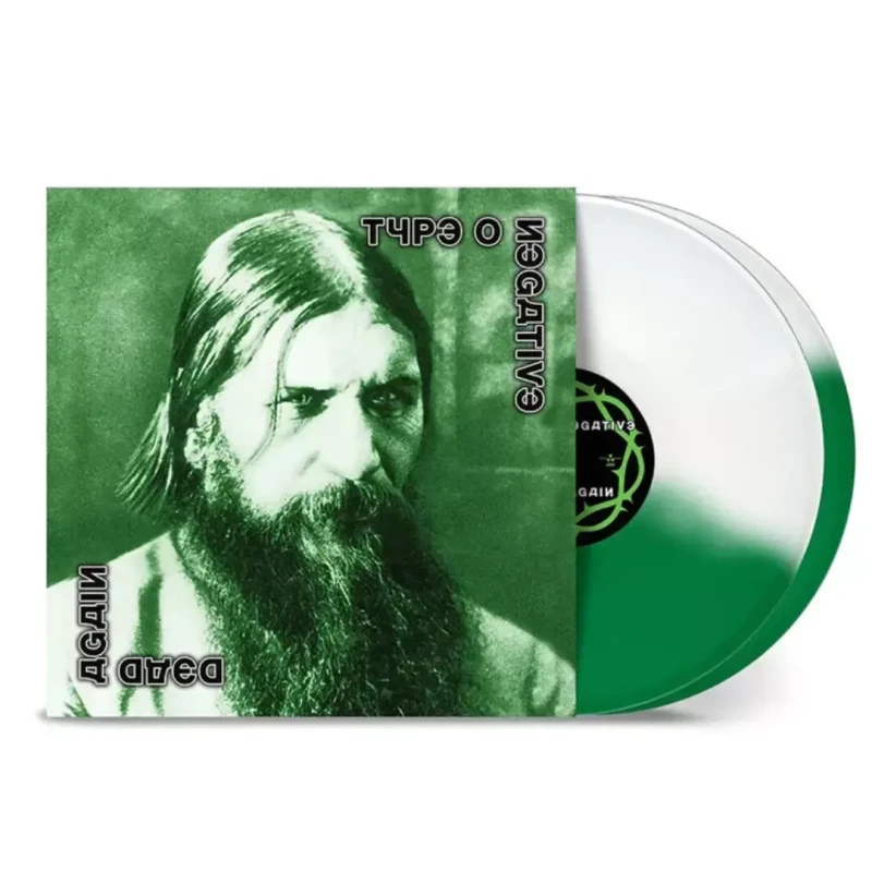Type O Negative · Dead Again | GREEN/WHITE Split 2LP