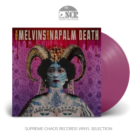 MELVINS WITH NAPALM DEATH · Savage Imperial Death March | ORCHID LP (Sludge Metal/Grindcore Vinyl)