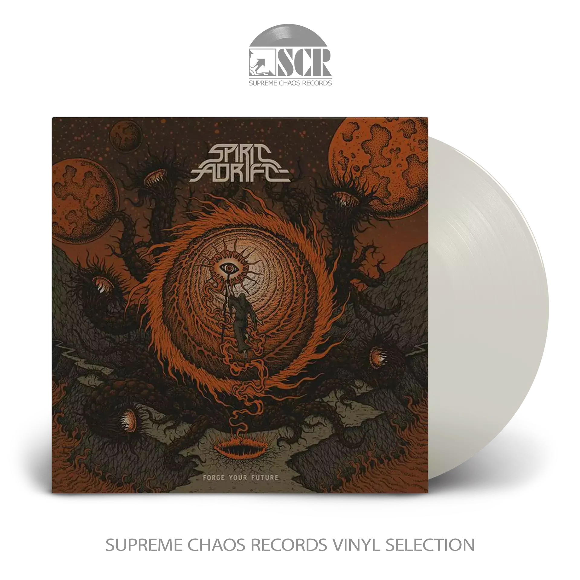 SPIRIT ADRIFT - Forge Your Future EP · CLEAR LP SPIRIT ADRIFT - Forge Your Future EP · CLEAR LP (Hard Rock Vinyl)