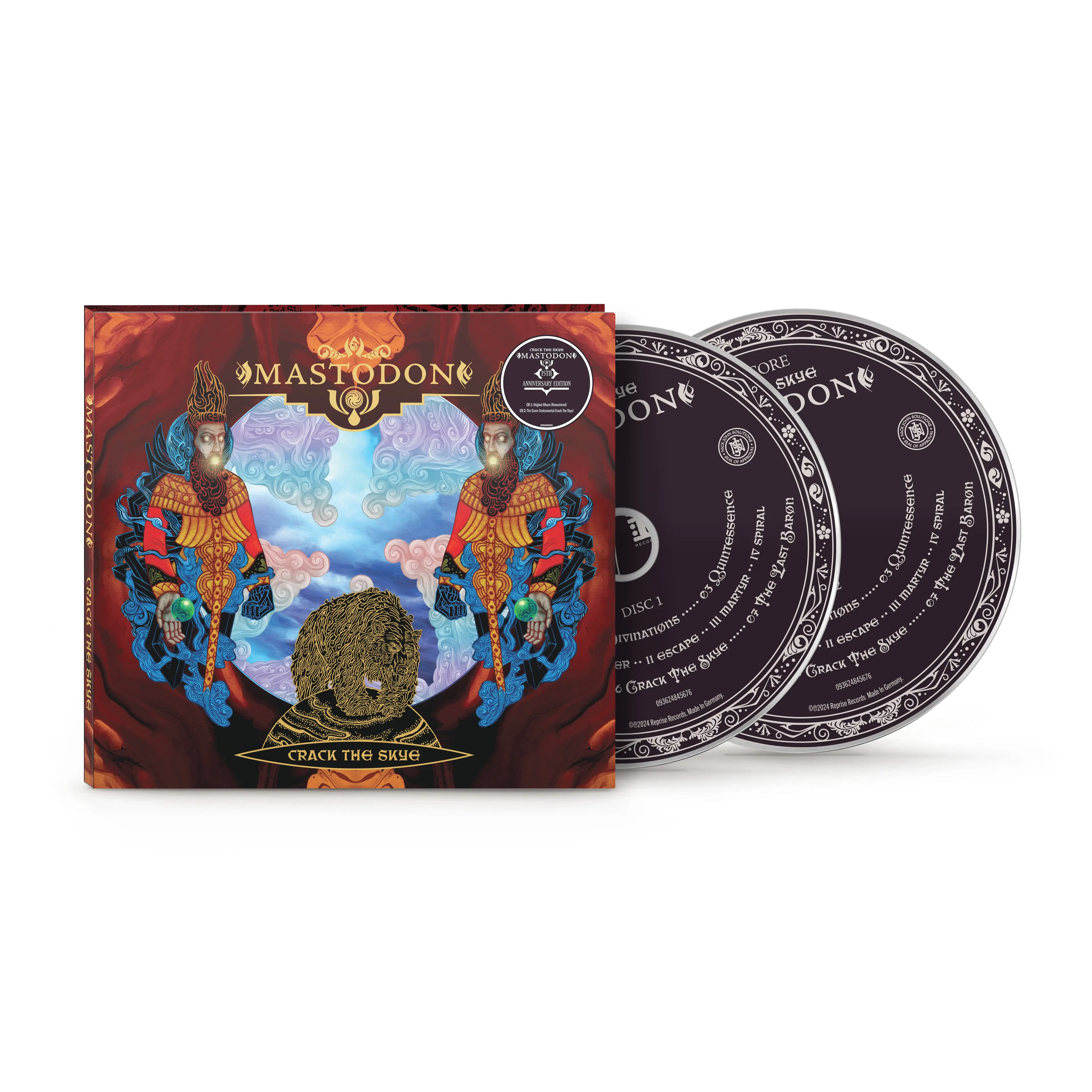 MASTODON - Crack The Skye (15th Anniversary Edition) · DCD MASTODON - Crack The Skye (15th Anniversary Edition) · DCD (Progressive Metal CDs)