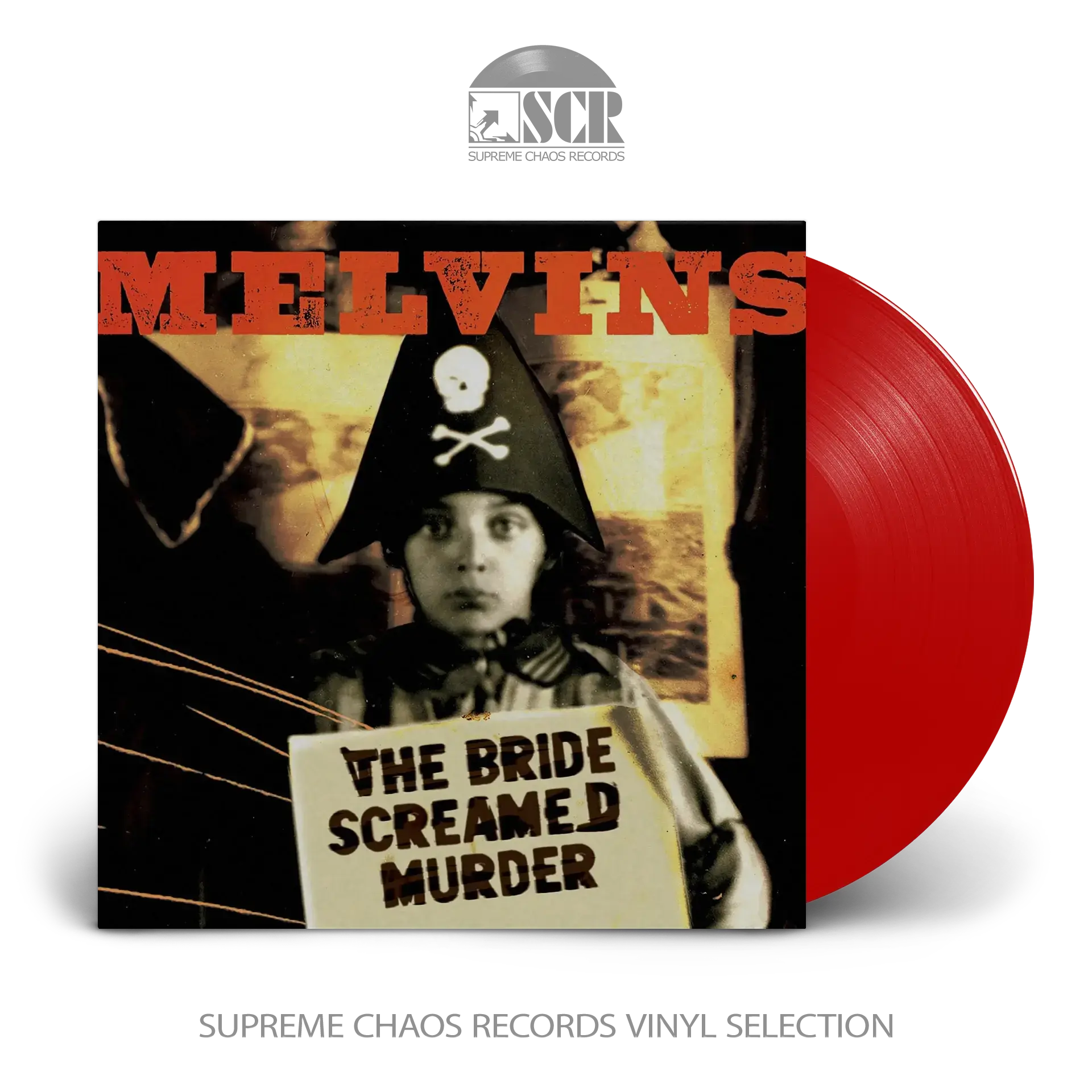 MELVINS · The Bride Screamed Murder | RED LP (Progressive Rock/Heavy Metal Vinyl)