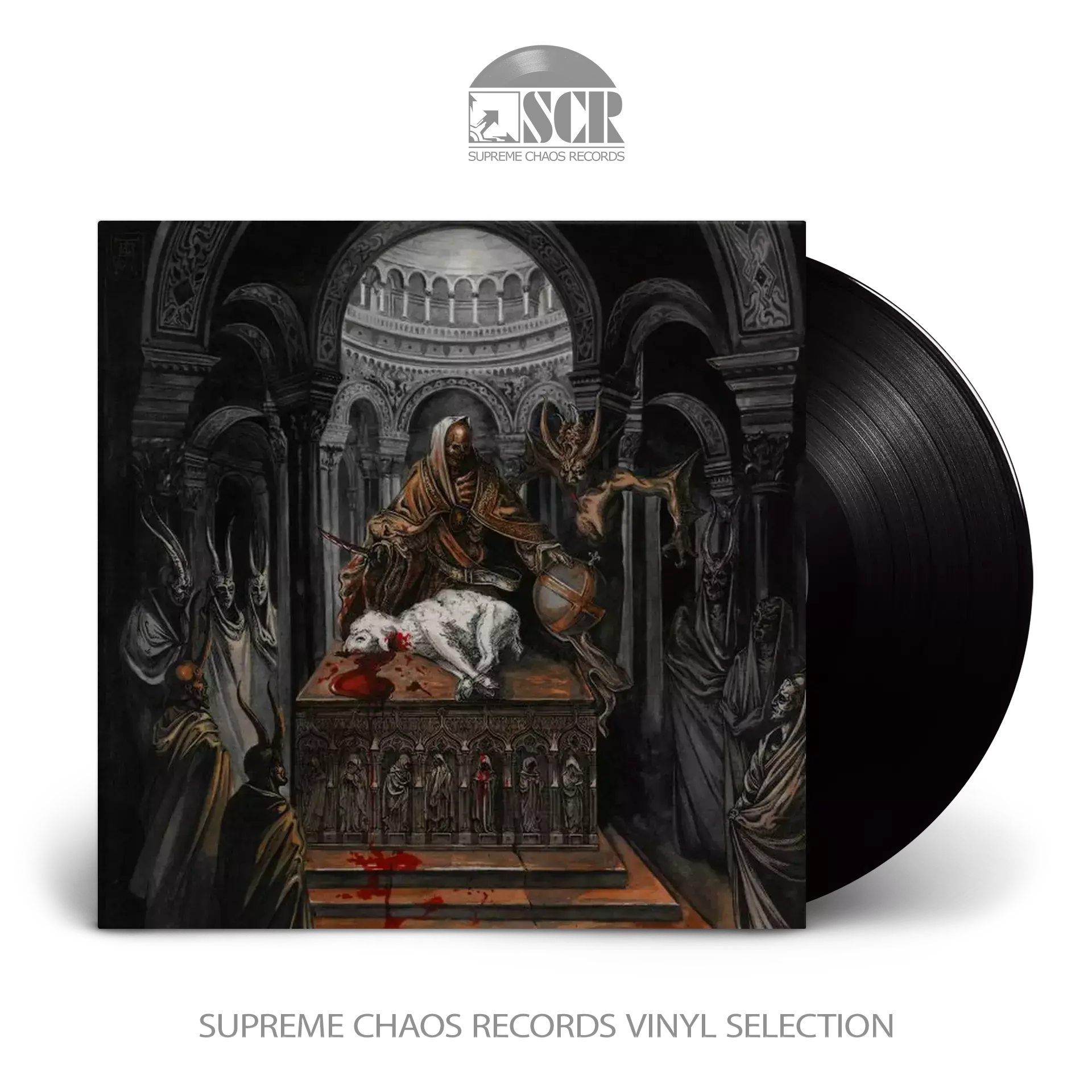 WHOREDOM RIFE - Dommedagskvad · BLACK LP (Black Metal Vinyl)