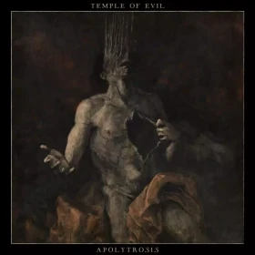 TEMPLE OF EVIL · Apolytrosis | RED/BLACK SPLATTER LP (Black Metal Vinyl) · Bild 1
