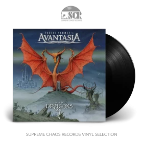 AVANTASIA · Here Be Dragons (B-Stock) | BLACK LP (Symphonic Metal Vinyl)