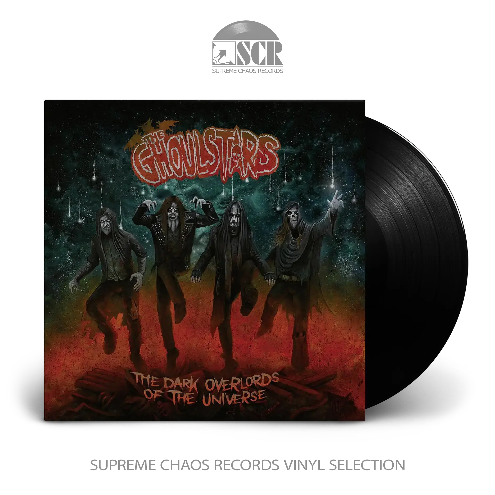 THE GHOULSTARS · The Dark Overlords Of The Universe | BLACK LP (Horror Punk/Heavy Metal Vinyl)