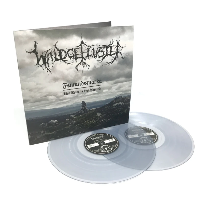 WALDGEFLÜSTER · Femundsmarka | CLEAR 2LP (Black Metal Vinyl) · Bild 3