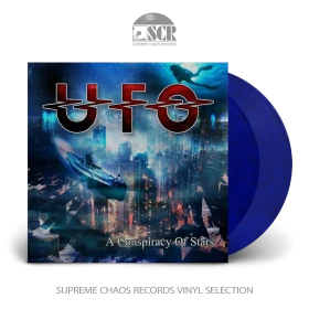 UFO · A Conspiracy Of Stars | BLUE/BLACK MARBLED 2LP (Hard Rock Vinyl)