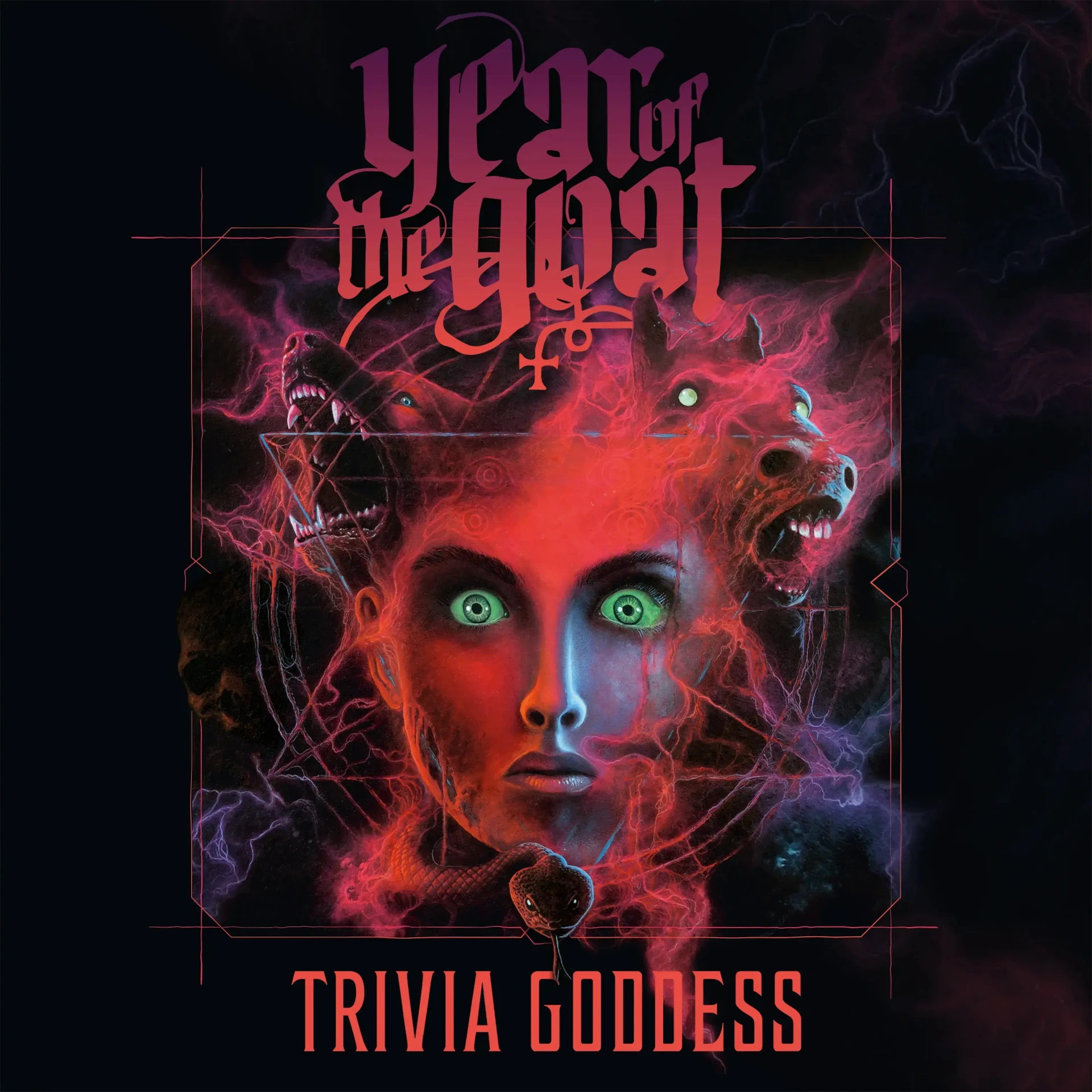 YEAR OF THE GOAT · Trivia Goddess | DIGIPAK CD (Hard Rock CDs)