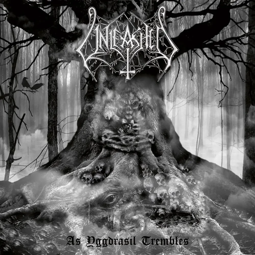 UNLEASHED · As Yggdrasil Trembles | GREY MARBLED LP (Death Metal Vinyl) · Bild 1