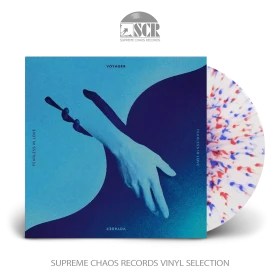 VOYAGER · Fearless in Love | CRYSTAL CLEAR/BLUE/RED SPLATTER LP (Melodic Progressive Metal Vinyl)