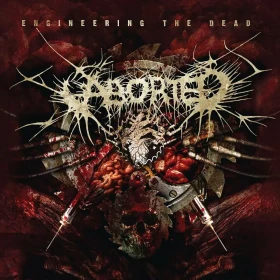 ABORTED · Engineering the Dead | CLEAR/BLACK/ORANGE/RED SPLATTER LP (Death Metal Vinyl) · Bild 1