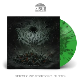 CRUCIVORE · Desecration | SPLATTER LP (Death Metal Vinyl)