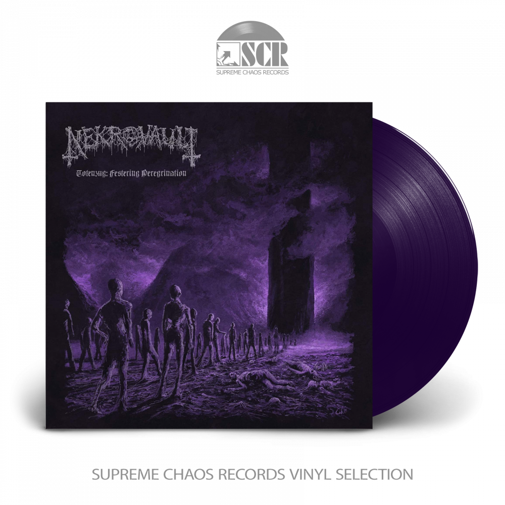 NEKROVAULT · Totenzug: Festering Peregrination | PURPLE LP (Death Metal Vinyl)