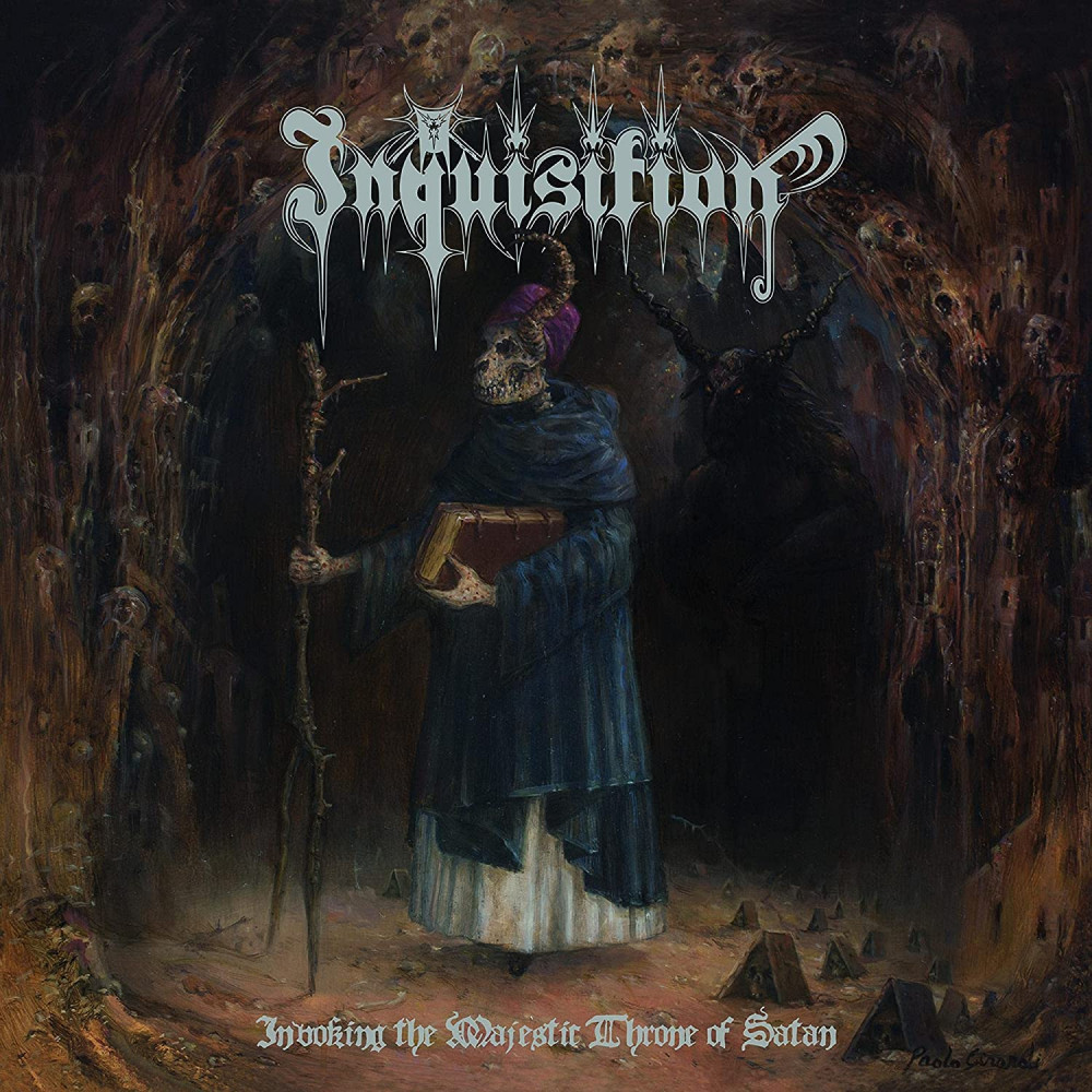 INQUISITION · Invoking The Majestic Throne Of Satan | BLUE DLP (Black Metal Vinyl) · Bild 1