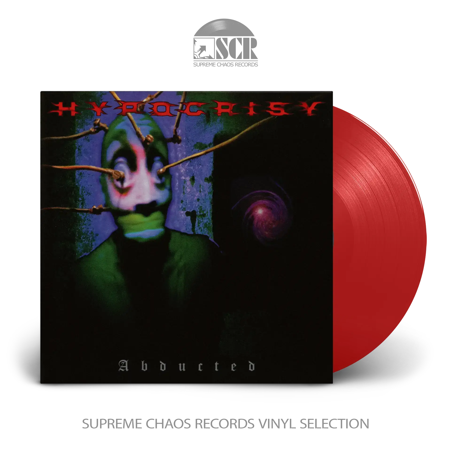 HYPOCRISY · Abducted | TRANSPARENT RED LP (Death Metal Vinyl)