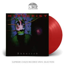 HYPOCRISY · Abducted | TRANSPARENT RED LP (Death Metal Vinyl)