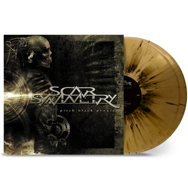Scar Symmetry · Pitch Black Progress | GOLD/BLACK Splatter DLP