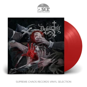 DEFACING GOD · The Resurrection of Lilith | TRANSPARENT RED 2LP (Black Metal Vinyl)