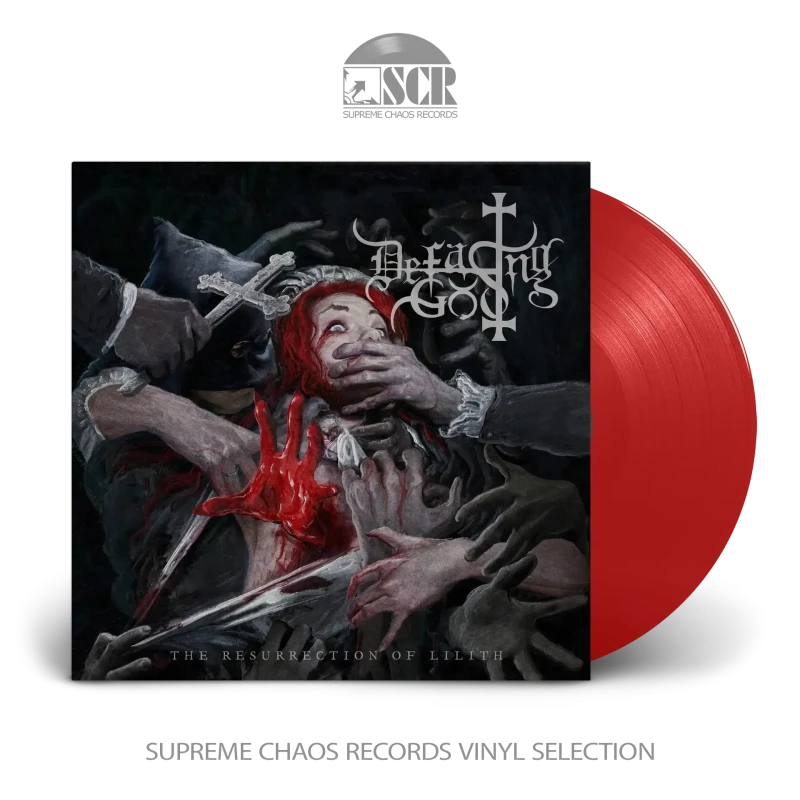 Defacing God · The Resurrection of Lilith | Transparent RED 2LP