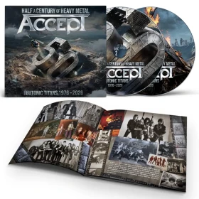 ACCEPT · Teutonic Titans 1976-2026 | DIGISLEEVE 2CD (Heavy Metal CDs) · Bild 2
