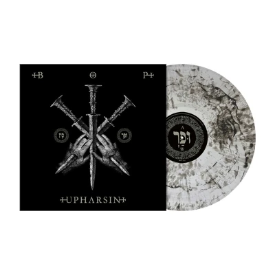 BLAZE OF PERDITION · Upharsin | CRYSTAL CLEAR/BLACK DUST LP (Black Metal Vinyl)