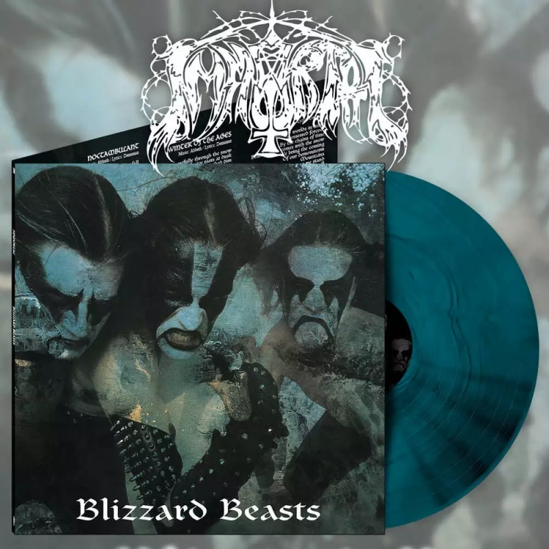 IMMORTAL · Blizzard Beasts | AQUA BLUE GALAXY LP (Black Metal Vinyl)