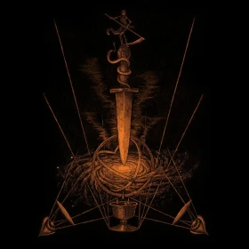 INQUISITION · Veneration of Medieval Mysticism and Cosmological Violence | CLEAR LP (Black Metal Vinyl) · Bild 1