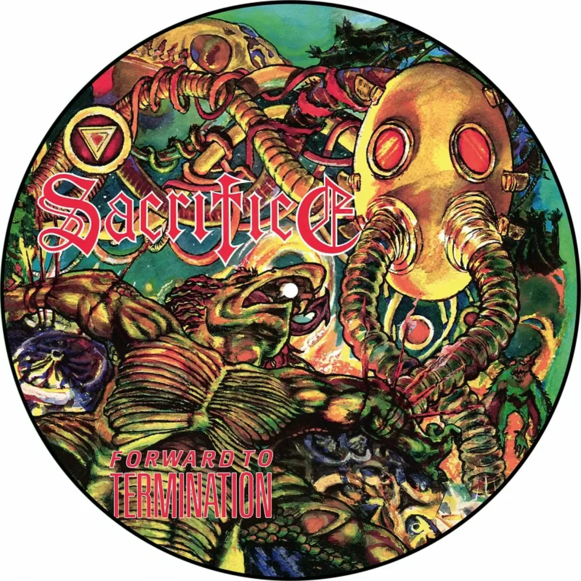 SACRIFICE - Forward To Terminaton · PICTURE LP (Thrash Metal Vinyl)