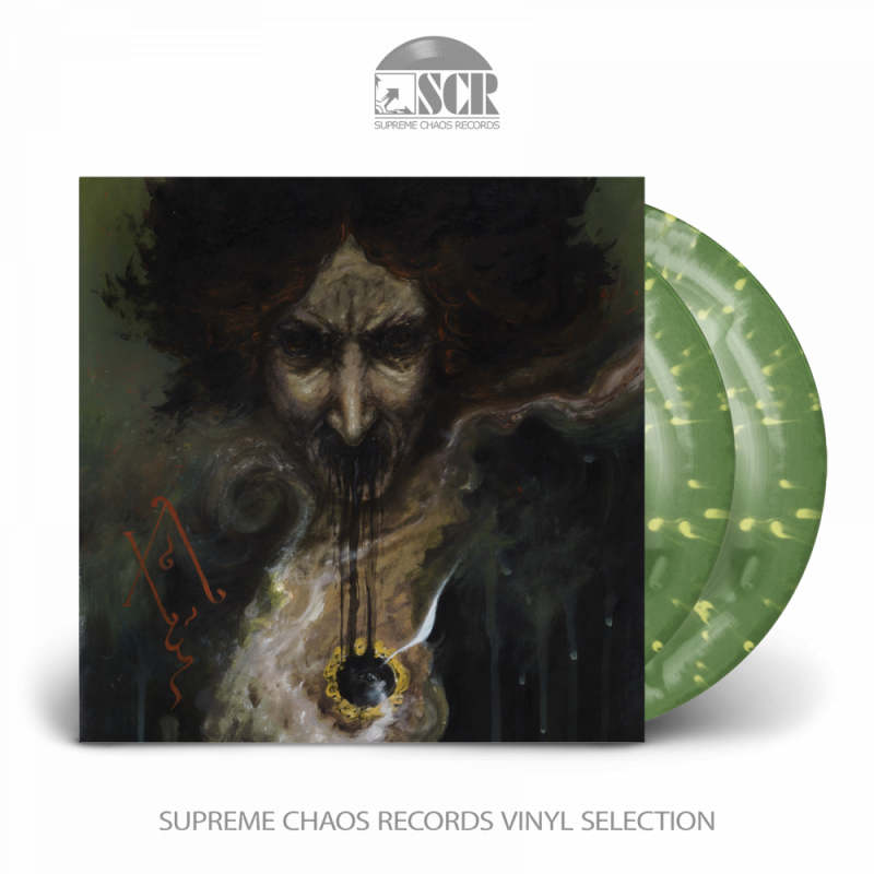 AKHLYS - The Dreaming I · GREEN/YELLOW 2LP (Black Metal/Dark Ambient Vinyl)