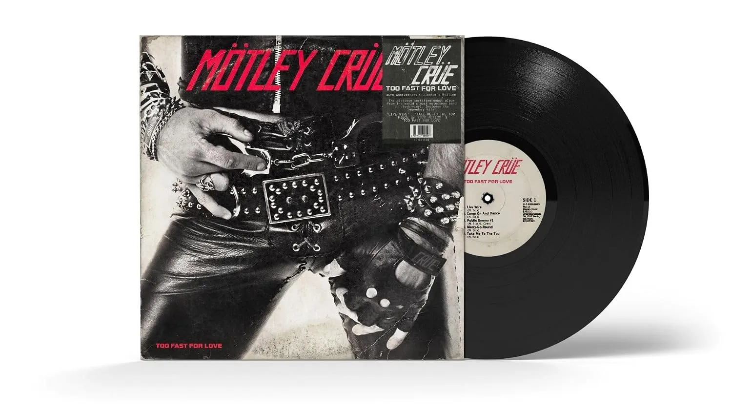 MÖTLEY CRÜE · Too Fast For Love (45th Anniversary) | BLACK LP (Hard Rock Vinyl) · Bild 2