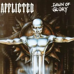 AFFLICTED · Dawn Of Glory (Re-Issue 2023) | SILVER LP (Death Metal Vinyl) · Bild 1