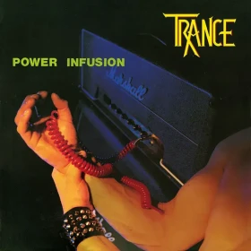 TRANCE · Power Infusion | BLUE/BLACK MARBLED LP (Heavy Metal Vinyl) · Bild 1