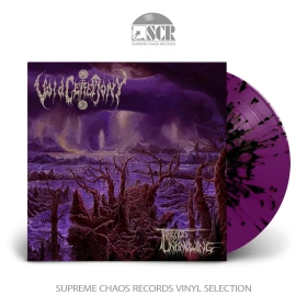 VOIDCEREMONY · Threads Of Unknowing | VIOLET/ BLACK SPLATTER LP (Death Metal Vinyl)