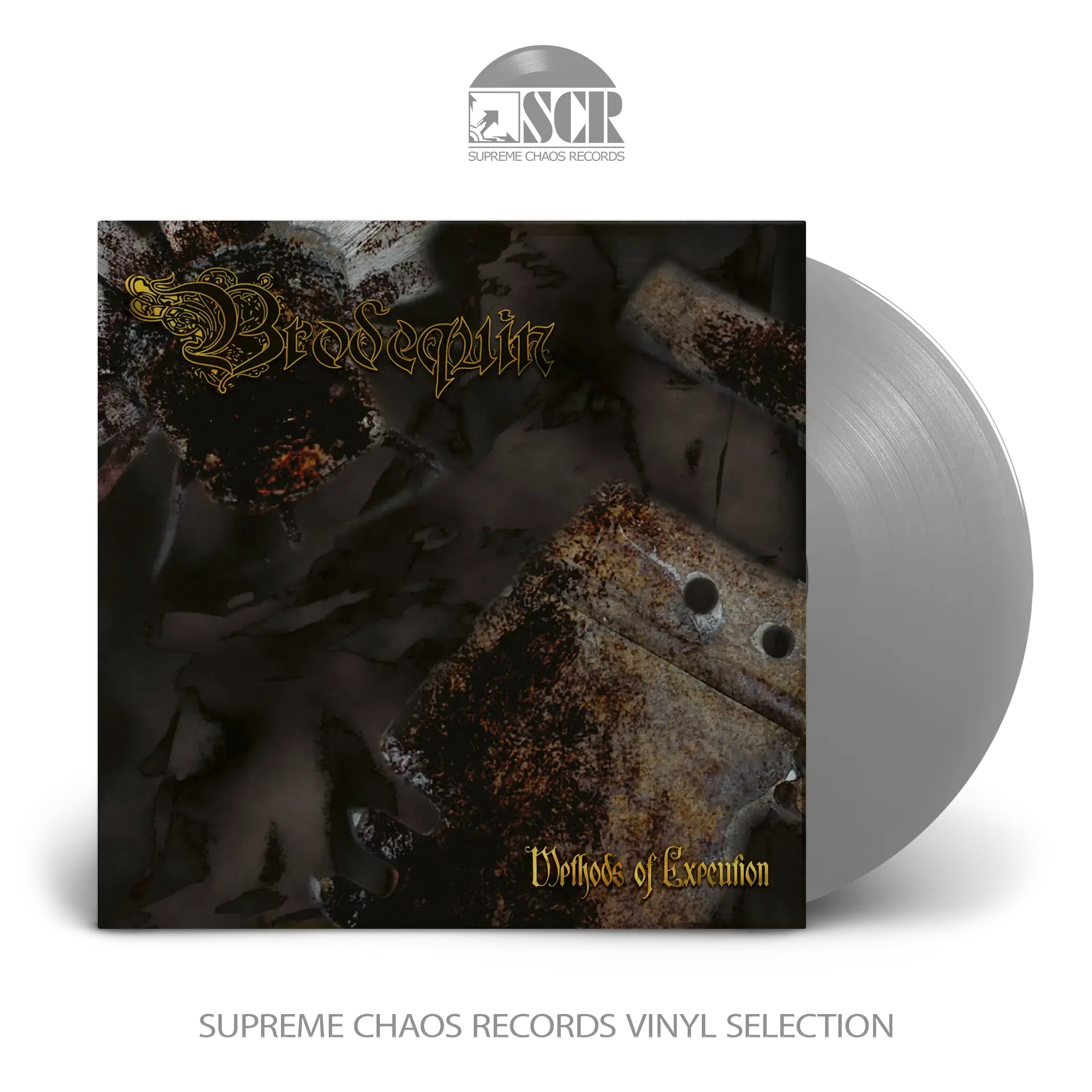 BRODEQUIN · Methods Of Execution | SILVER LP (Brutal Death Metal Vinyl)