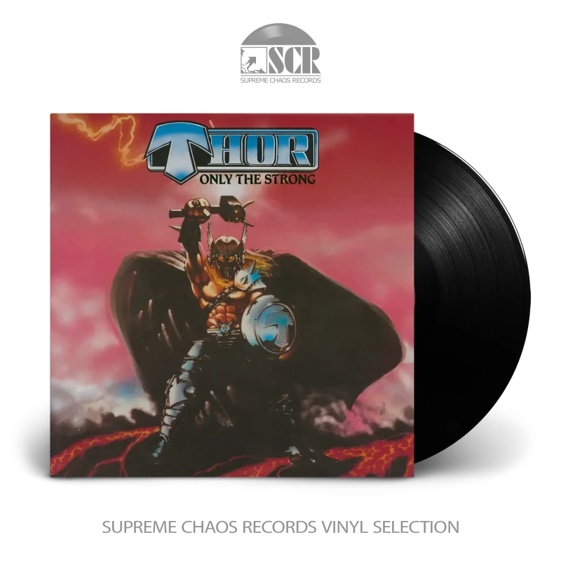 Thor · Only The Strong | Black LP