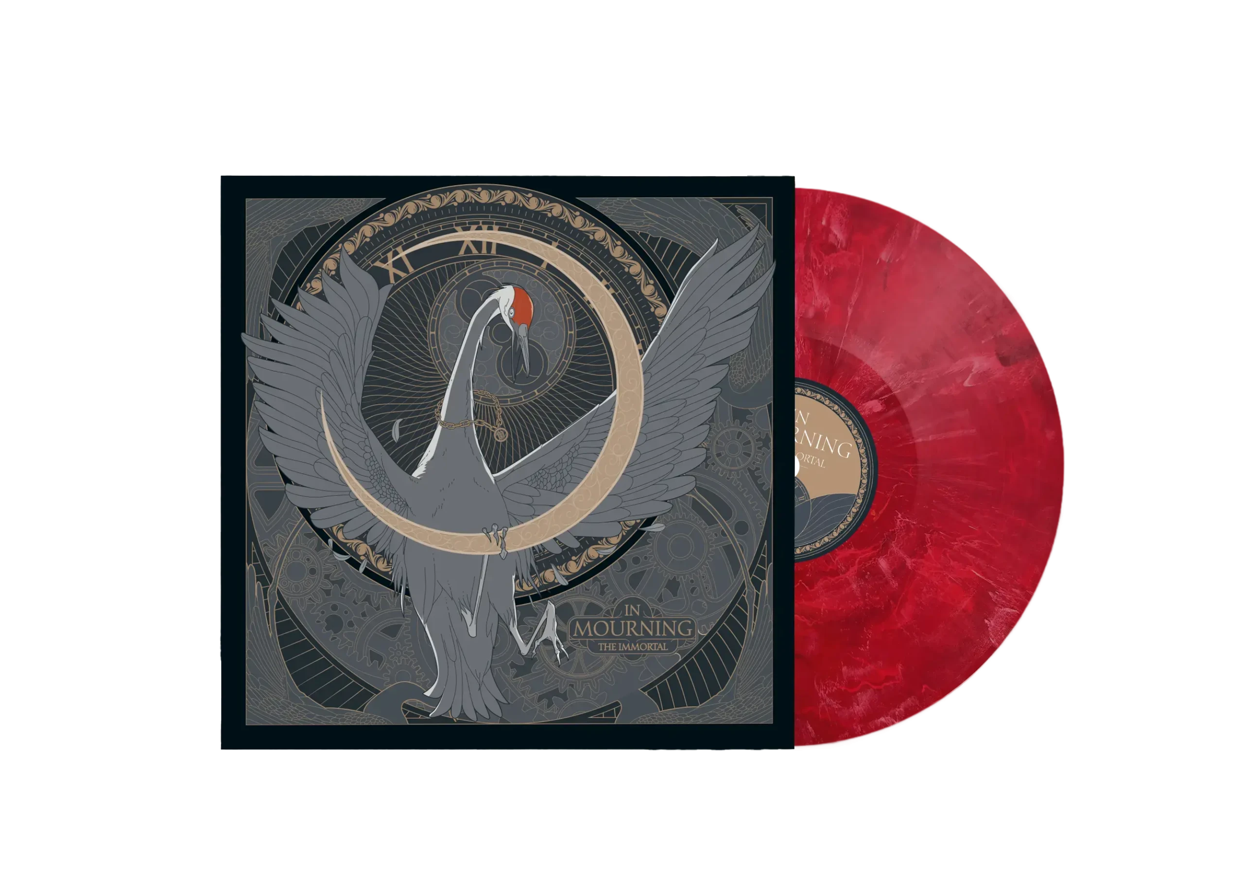 IN MOURNING - The Immortal Bundle · T-SHIRT + RED VINYL BUNDLE (Melodic Death Metal/Progressive Metal/Doom Metal Vinyl) · Bild 3