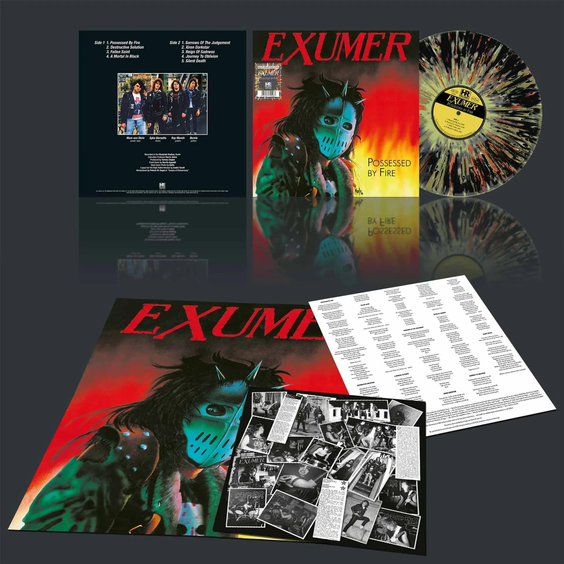EXUMER - Possessed by Fire [MULTI-SPLATTER LP] (Thrash Metal Vinyl) · Bild 2