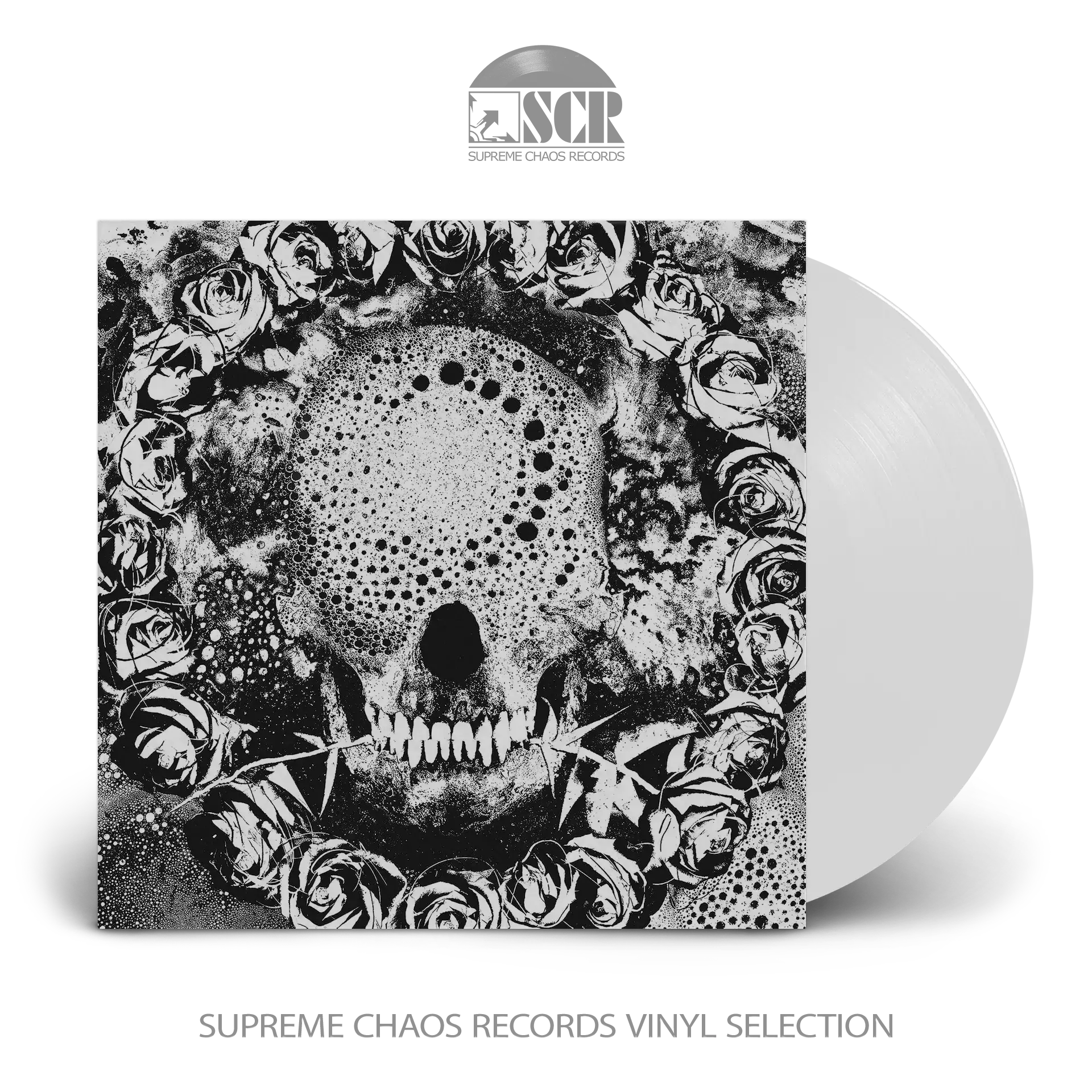 NEW LOWS · Abhorrent Endings | WHITE MLP (Sludge Vinyl)