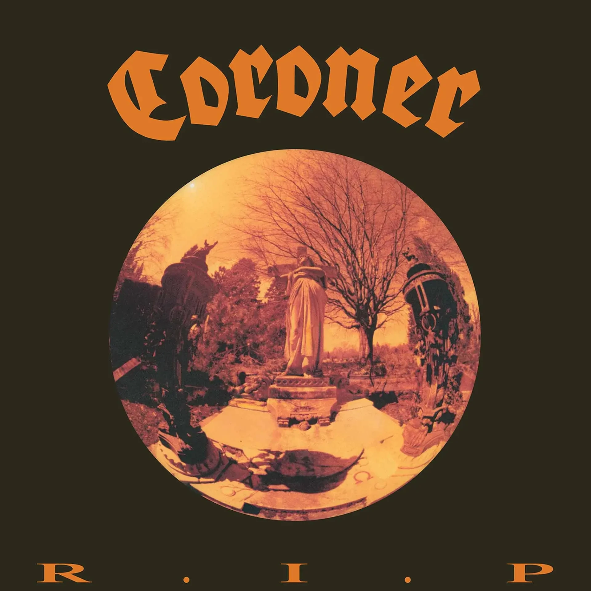 CORONER - R.I.P. [ORANGE MARBLED LP] (Thrash Metal Vinyl) · Bild 1
