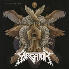 SARCATOR · Swarming Angels & Flies | BLACK LP (Black Metal/Thrash Metal Vinyl) · Bild 1
