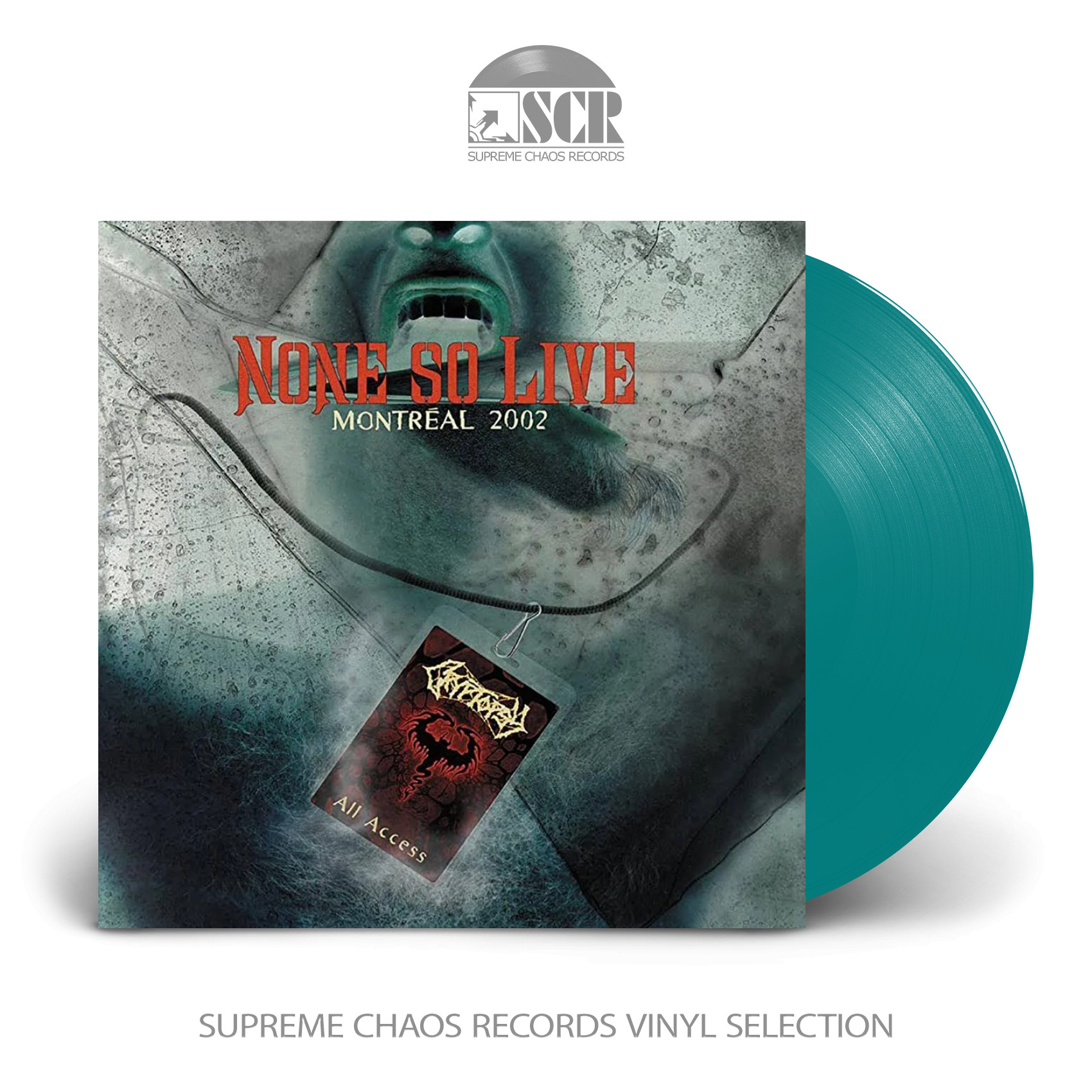 CRYPTOPSY · None So Live [BLUE] | LP (Death Metal Vinyl)