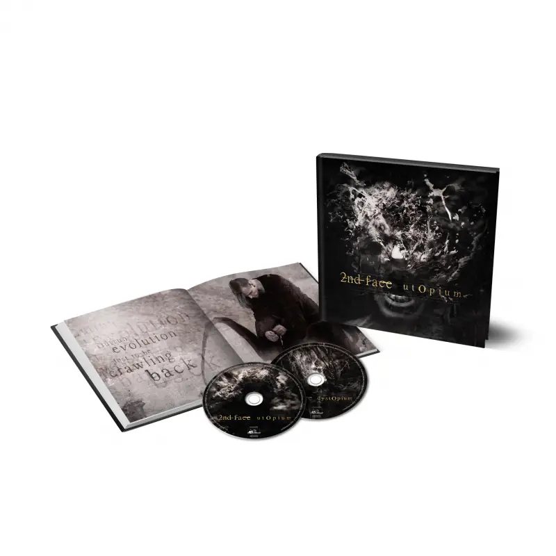 2ND FACE · Utopium | ARTBOOK 2CD (Industrial CDs)